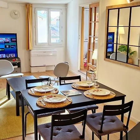 Cocon Ensoleille Centre Historique, Clim Wifi 4 People Apartment